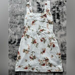 Abercrombie & Fitch Ivory Linen Mini Dress